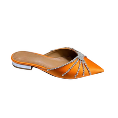 Diamante Slippers Slides