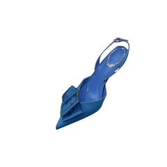 Diamante Buckled Mid Heel Sandals