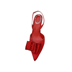 Diamante Buckled Mid Heel Sandals