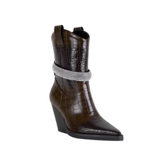 Diamante Ankle Boots