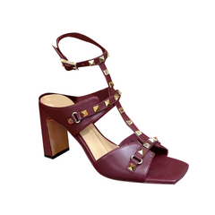 Studded High Heel Sandals