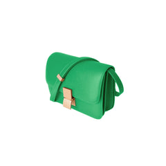 Metal Lock Cross Body Bag