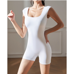 Yoga Pilates Backless Fitted Jumpsuit