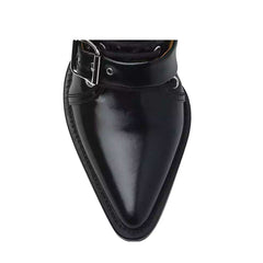 Cut Out Biker Ankle Western Cowboy Boots