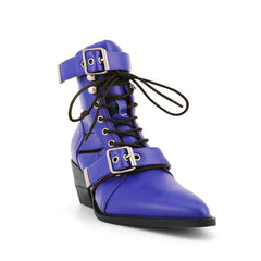 Cut Out Biker Ankle Western Cowboy Boots