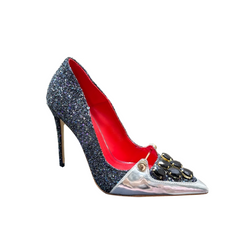 Diamante Glitter High Heel Pumps