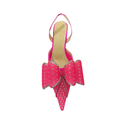 Diamante Kitten Heel Sandals