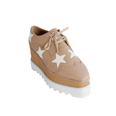 Star Lace Up Oxfords Platform Sneakers