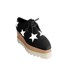 Star Lace Up Oxfords Platform Sneakers