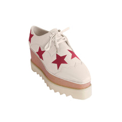 Star Lace Up Oxfords Platform Sneakers