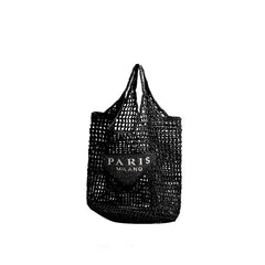 Letter Espadrilles Tote Bag