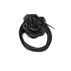 Flower Lace Up Girdle Belt