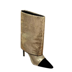 Sequinned Knee High Boots