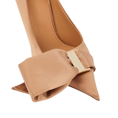 Bow High Heel Pumps