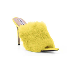 Fur Mules Sandals