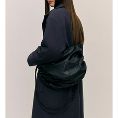 Leather Oversized Cross Body Bag