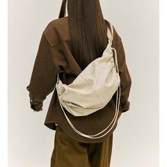 Leather Oversized Cross Body Bag