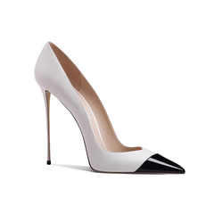 Bi-Color High Heel Pumps - 10cm