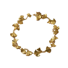 Ginkgo Leaf Necklace