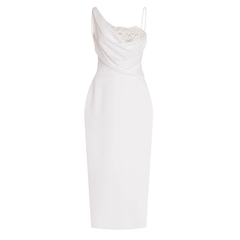 One-Shoulder Evening Dress Gown