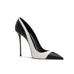 Bi-Color High Heel Pumps - 10cm
