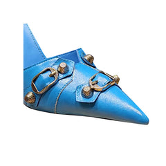 Studded Mules Sandals - 9cm