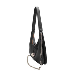 Ball Embellished Cross Body Bag