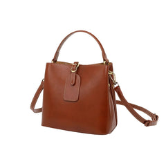 Buckled Bucket Bag