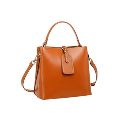 Buckled Bucket Bag