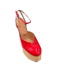 Ankle Strap Platform Wedged Heel Sandals