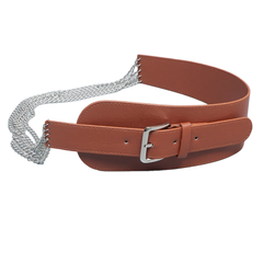 Buckled Chain Girdle Belt
