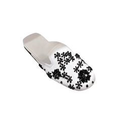 Beaded Slippers Slides