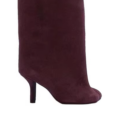 Suede Knee High Boots