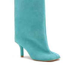 Suede Knee High Boots