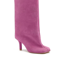 Suede Knee High Boots