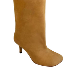 Suede Knee High Boots