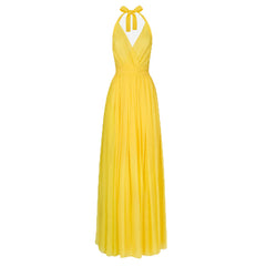 Lace Up Evening Dress Gown