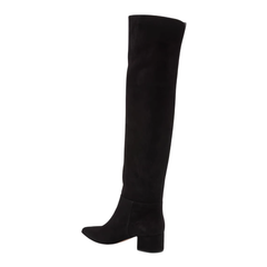 Block Heel Over The Knee Boots