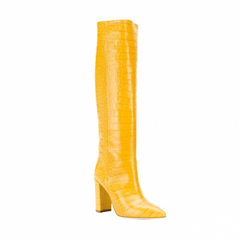 Leather Knee High Boots