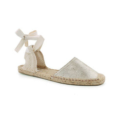 Lace Up Flat Sandals