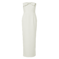 Bow Tube Evening Dress Gown