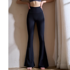 Yoga Pilates Flared Fitted Stretch Leggings
