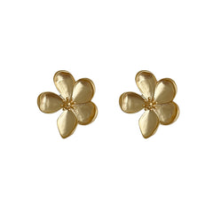 Flower Ear Studs Earrings - Pair