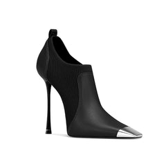 Metal-Plated High Heels - 10cm