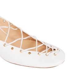 Lace Up Kitten Heel Sandals