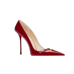 Cut Out Mid Heel Pumps - 8cm