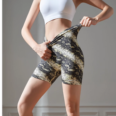 Yoga Pilates Printed Fitness Shorts