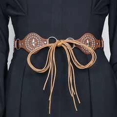 Studded Star Girdle Belt