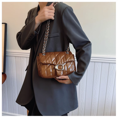 Metal Embellished Cross Body Bag