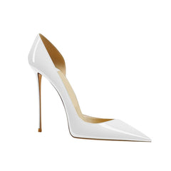 Patent Leather High Heel Pumps - 10cm